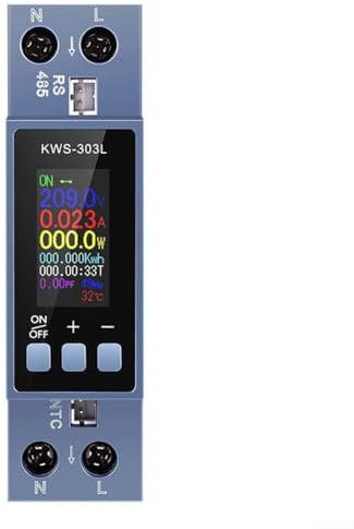 Effizient gestalteter DIN-Schienen-Spannungs-Stromzähler mit RS485 für verbesserte elektrische Leistungsüberwachung