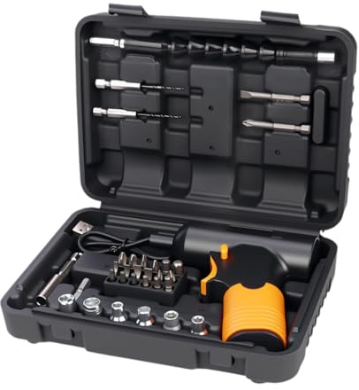 Gralara Electric Screwdriver Set Hand Tools Small Power Drill Set for Home Office