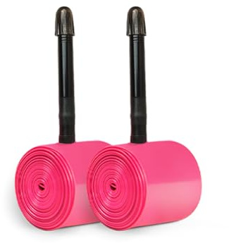 Cámara de Aire de TPU para Bicicleta de Carretera, Paquete de 2 Unidades, Ultraligera, 24 g, 700C x 23C/25C/28C/30C/32C, válvula Presta, 45 mm/65 mm/85 mm (FV:45MM)