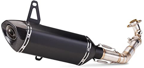 Marmitta Scarico Slip-On Per Tubo Intermedio Per Vespa GTS 250 GTS 300 2007-2017 2018 2019 2020
