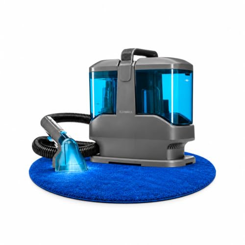 CLEANmaxx Polsterreiniger Gerät Kompakt Pro | Nasssauger & Teppichreiniger in einem | 13 kPa Waschsauger für Polster & Autositze - auch ideal als Teppich Reinigungsgerät | Sofa Reiniger mit Dual-Tank