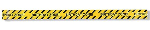 Birthday Zone Warning Tape, Under Construction