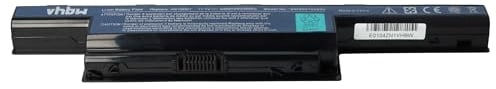 vhbw Akku kompatibel mit Acer Travelmate 8473-Serie, 8573-Serie, 8772TG, P243-M, P243-MG, P453-M Notebook (4400mAh, 11,1V, Li-Ion)
