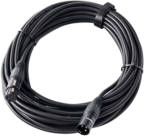 Pronomic Stage XFXM-10 cable para micrófono XLR 10 m negro
