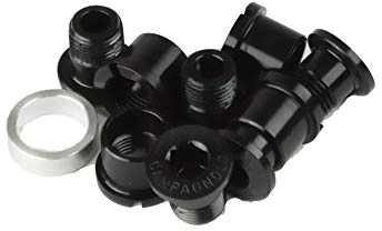 Campagnolo Athena Power-Torque 11s Aluminium Chainset Chainring Bolt Set, Black, FC-AT200B