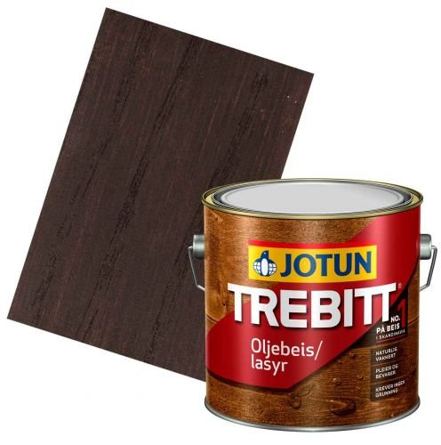JOTUN TREBITT Lasur Palisander 3l - Holzlasur Holzschutzlasur