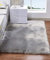 HARESLE Flauschig Weich Teppich,Langflor Fellteppich Shaggy Einfarbig Teppich für Wohnzimmer Kinderzimmer Deko Schlafzimmer Flur(Grau/90x160cm)