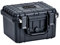 MEIJIA Portable All Weather Waterproof Protective Hard Case,Compact Camera Case with Customizable Foam, Fit Use of Drones,Camera,Equipments (Black, 10.62 x9.68x6.87)