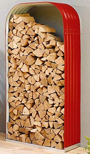Vitavia Kaminholzregal Ardor 401, hoch, Rubin Kaminholzunterstand Bausatz Zincalume®