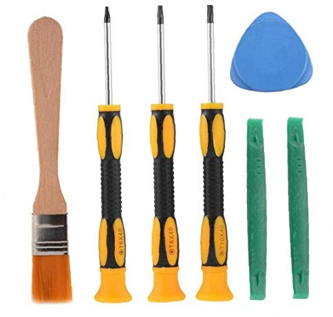 Angoter Saubere Reparatur-schraubenzieher-Werkzeug-Kits Für Xbox One/S/X Xbox 360 Ps4 Und Ps3 7 in 1 Toolset 7pcs / Set