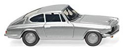 Wiking 018702 H0 BMW 1600 GT Coupé silbergrau metallic Spur HO 1:87