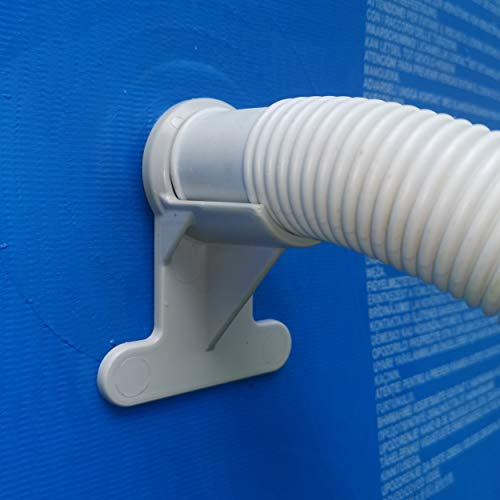 Support de tuyau de piscine (30-37 mm) résistant aux ruptures, déchirures, crevaisons, compatible avec les piscines Intex et Bestway Lot de 2