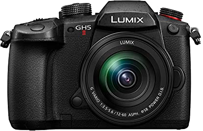 Panasonic LUMIX DC-GH5M2ME Systemkamera mit Objektiv 12-60mm/F3.5-5.6 (20MP, 4K, doppelte Stabilisierung, Kälte-/ Staub- & Spritzwasserschutz)
