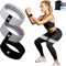 EVOLAND Widerstandsbänder 3er Set Fitnessband Resistance Band mit Tragebeutel Gymnastikband für Hüften, Gesäß und Ganzkörpertraining