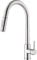 Gulica Kitchen Tap with Pull Out Sprayer - 2 Water Modes, 360° Swivel - Brushed Nickel