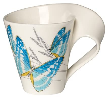 Villeroy & Boch Henkelbecher 0,30ltr. im GK NEW WAVE CAFFE MORPHO CYPRIS 2 (2 Stück)