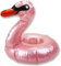 VFM - Pink Swan Drink Holder Novelty Swimming Pool Hot Tub Inflatable Super Fun Swim Accessory for Adults Or Kids Beach Holiday Summer Toy - Wild 'N Wet