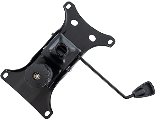 CLP Mecanismo De Control para Silla De Oficina I Placa Base Metálica con Palanca para Ajuste De Altura & Inclinación, Color:Negro