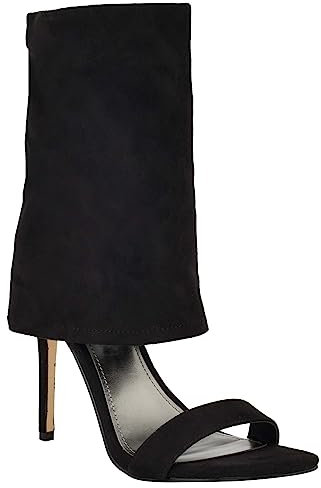 NINE WEST Damen Macken Sandale mit Absatz, Schwarz 001, 38 EU