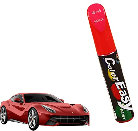 Auto-Lackstift,Auto Reparatur Lack Auto Pinsel,Lack Reparatur,Auto Kratzer Reparatur Stift,Lack Reparaturstift,Kratzer Reparaturstift,Kratzerentferner Autolack Stift,Lackreparatur für Auto,rot,1 ST