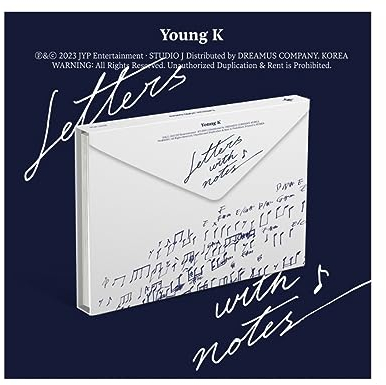 Young K DAY6 - Letters with notes Album+Pre-Order Benefit