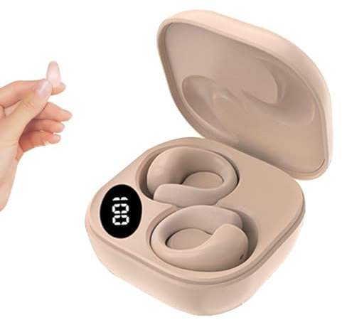 Small Open Ear Earbuds Bluetooth Bone Conduction Open Ear Headphones Wireless Sport Earbuds Bone Conduction Headphones Bluetooth Clip On Wireless Bone Conduction Earphones