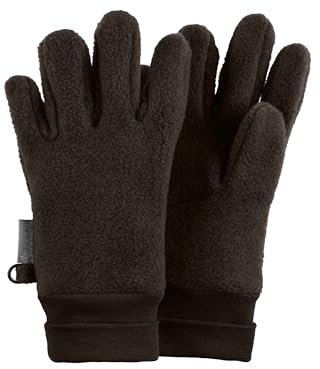 Sterntaler Unisex Fingerhandschuh, Dunkelbraun, 6