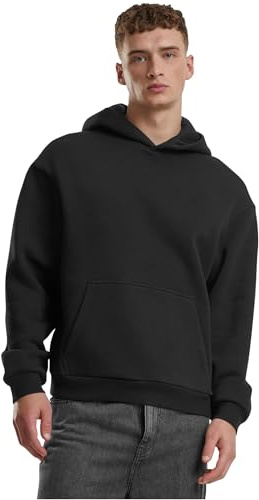 Urban Classics Fluffy Hoody Black, XL