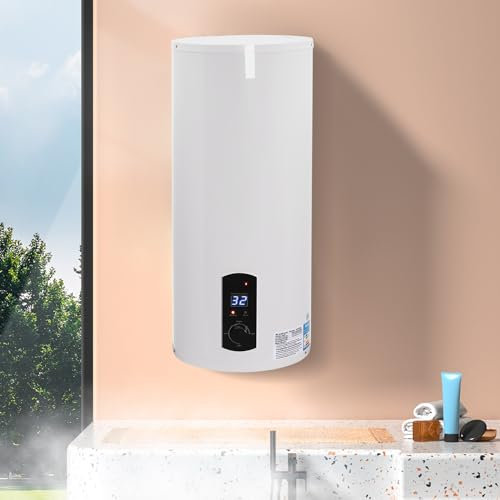 Calentador de agua eléctrico, calentador de agua, calentador de agua, calentador de agua vertical, calentador de agua eléctrico, capacidad de almacenamiento de agua real, 60 L