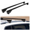 CHROMEMASTER | Dachgepäckträger Relingträger Dachträger | Kompatibel mit Ford Kuga 2008-2012 | Er dient zum Transport Einer Dachbox, Fahrradträger, Leiter; Leichte Konstruktion aus Aluminium