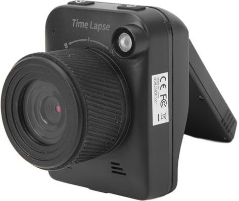 Fotocamera Time Lapse, Riprese Macro 4K 32MP, Costruzione Fotocamera Time Lapse, Schermo LCD da 2 per Uso Esterno
