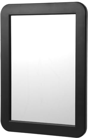 Wanmu Magnetischer Schließfachspiegel, Magnetische Spindspiegel Schminkspiegel 17.8 × 13.5 cm Kleiner Spiegel für Schulschließfach Turnhallenschließfach Büroschränke Badezimmer Spindzubehör