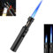 New Jet Lighter Airbrush Windproof Lighter Portable Adjustable Refillable Butane Jet Lighter Two-in-One Bottle Opener Lighter 360 Degree Rotating Ignition Built-in Bottle Opener (BLACK)