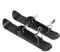 Snowboard, Snowboard Bag, Balance Bike Ski Kit, Winter Balance Bike Accessories, Snow Sled Board for Kids, Ski Set for (20.87x3.94x3.54) Balance Bike Snow Kit, Portable Ski Board for Kids, Black