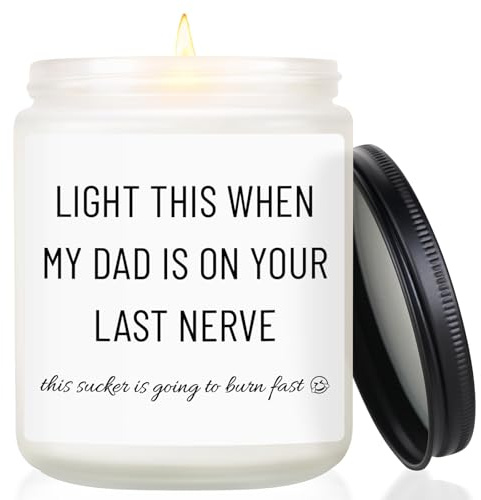 Gifts for Mum, Mum Birthday Gifts, Lavender Scented Candle, 50Hr Burn Time | Funny Gift for Mother's Day Christmas Birthday Gifts from Daughter/Son, 7oz Soy Wax Aromatherapy Candle for Mummy, Stepmum