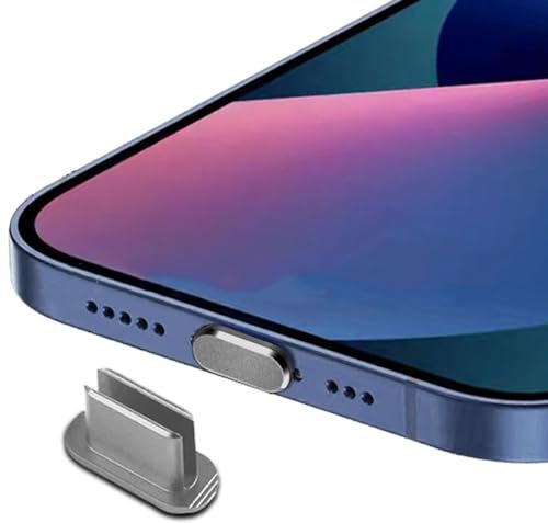 LQQDREX Anti Dust Plug for iPhone, Dust Plug Cover Charging Port Protector Cap, Anti Dust Plug for iPhone 15 / 15Pro / 15 Pro Max / 15Plus Charge Port Plugs Stopper Mobile Phone Protection Cap