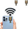 Lilly & Sacha 2PCS Signal Enhancement Sticker Portable Signal Amplifier Amplifier Antenna Booster Sticker