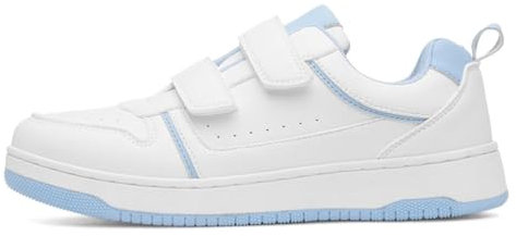 XL Koro Womens White Easy Fasten Trainer - Size 6 UK - White