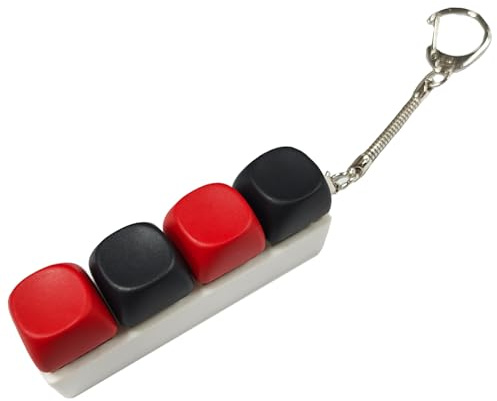 CLISDFG, Tastatur-Fidget-Gadgets, Keyboard-Clicker-Fidget, Keyboard-Fidget, Fidget-Tastatur, Fidget-Gadgets-Tastatur, 4-Tasten-Fidget-Gadgets zum Stressabbau für Erwachsene und Geschenke