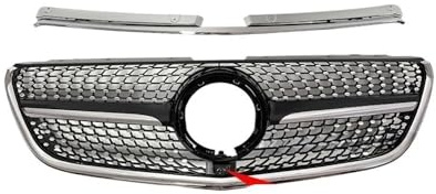 Auto Front Kühlergrill Für Vito Klasse W447 V260 V220 2015 2016 2017 2018 2019 2022 Auto-Frontstoßstange Vorne Mesh-Grill