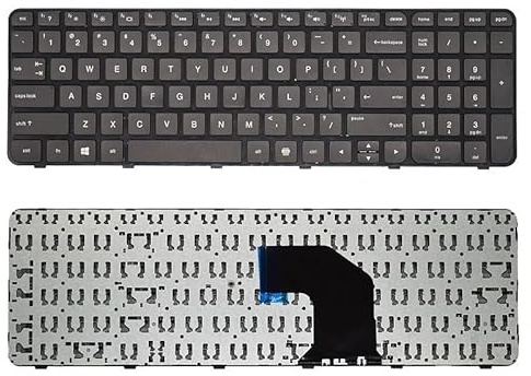 LIZHAOZ Clavier Russe (Brésil, Espagne, Russie) pour HP Pavilion G6 G6-2000 G6-2200 G6Z-2000 g6-2100 G6-2163sr AER36Q02310 Pièces de Rechange(US New Black)