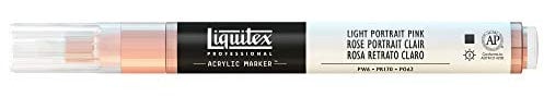 Liquitex 4620810 - Pennarello Acrilico, Rosa (Luce Rosa Del Ritratto), 2 - 4 mm