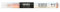 Liquitex 4620810 Professional Paint Marker, Acrylmarker mit hochpigmentierte Acrylfarbe auf Wasserbasis für den Innenbereich & Außenbereich, feine Spitze - Rosa Hell
