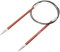 KnitPro K47132 Rundstricknadel, Metal, Braun, 80cm / 5.5mm