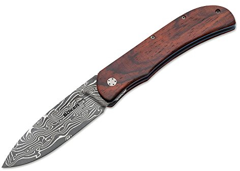BÖKER PLUS Taschenmesser Exskelibur I Cocobolo Damast