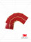 4R Quattroerre.it - 1648 - Tasselli Biadesivi A.F.T 3M per Specchietti Retrovisori, 12 Pezzi, 28 x 41 mm