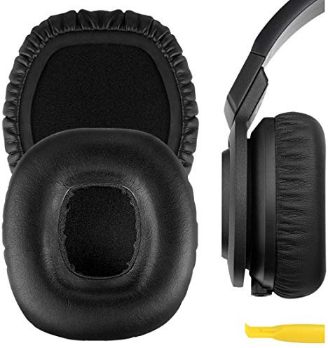 Geekria QuickFit Replacement Ear Pads Compatible with JBL J55, J55a, J55i, J56bt Headphones, Ear Cushions (Black)