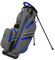 Longridge Elements Waterproof Golf Stand Bag with 8-Way Divider, Grey/Royal Blue