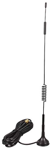 sourcing map GSM GPRS WCDMA LTE Antenne 3G 4G 12dBi RG174 700-2700MHz SMA Stecker Verlängerungskabel 1 Meter Omni Richtung mit Magnetfuß