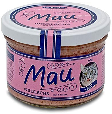 Mau Katzenfutter, Wildlachs, 2 x 200 g